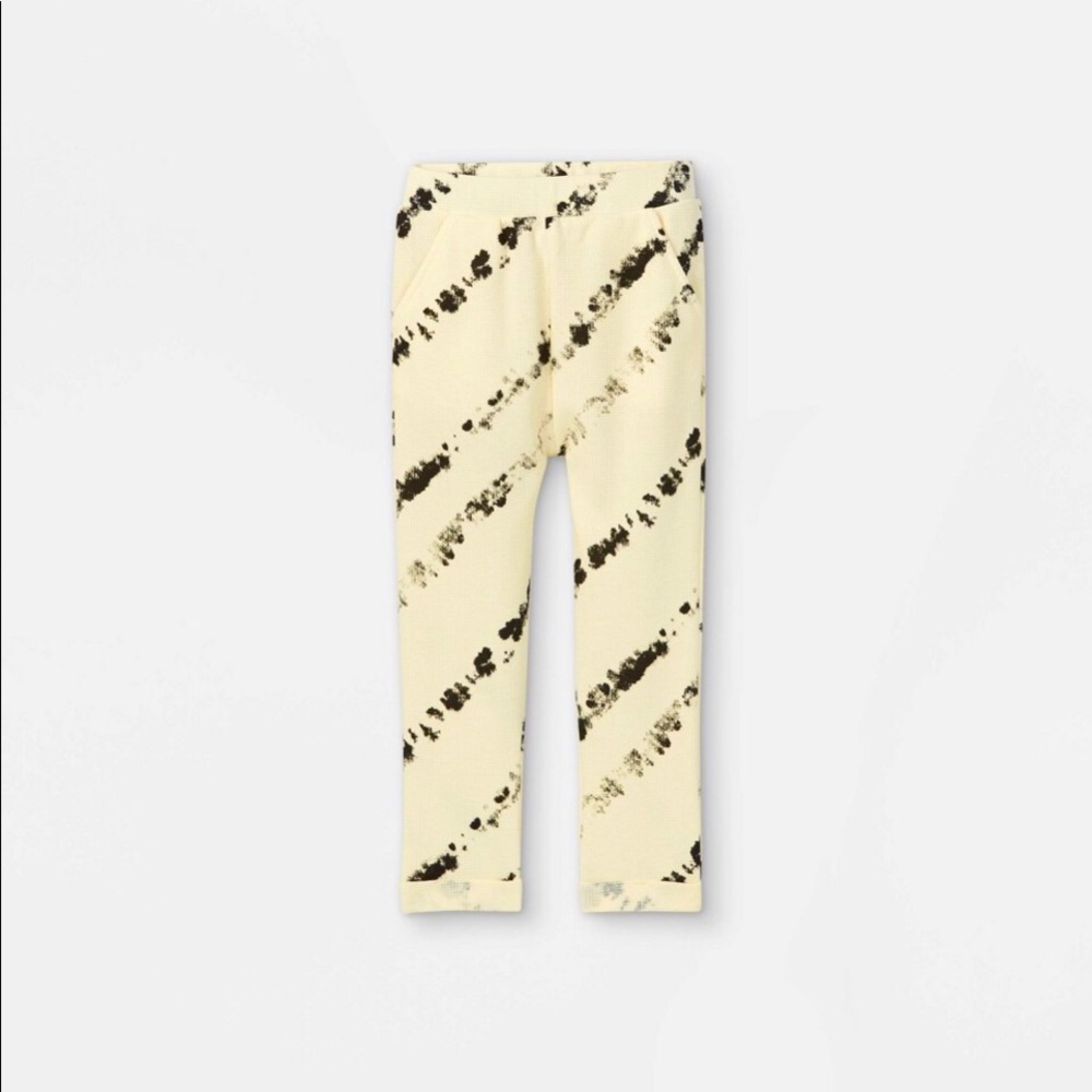 Toddler boy Thermal tie-die pants